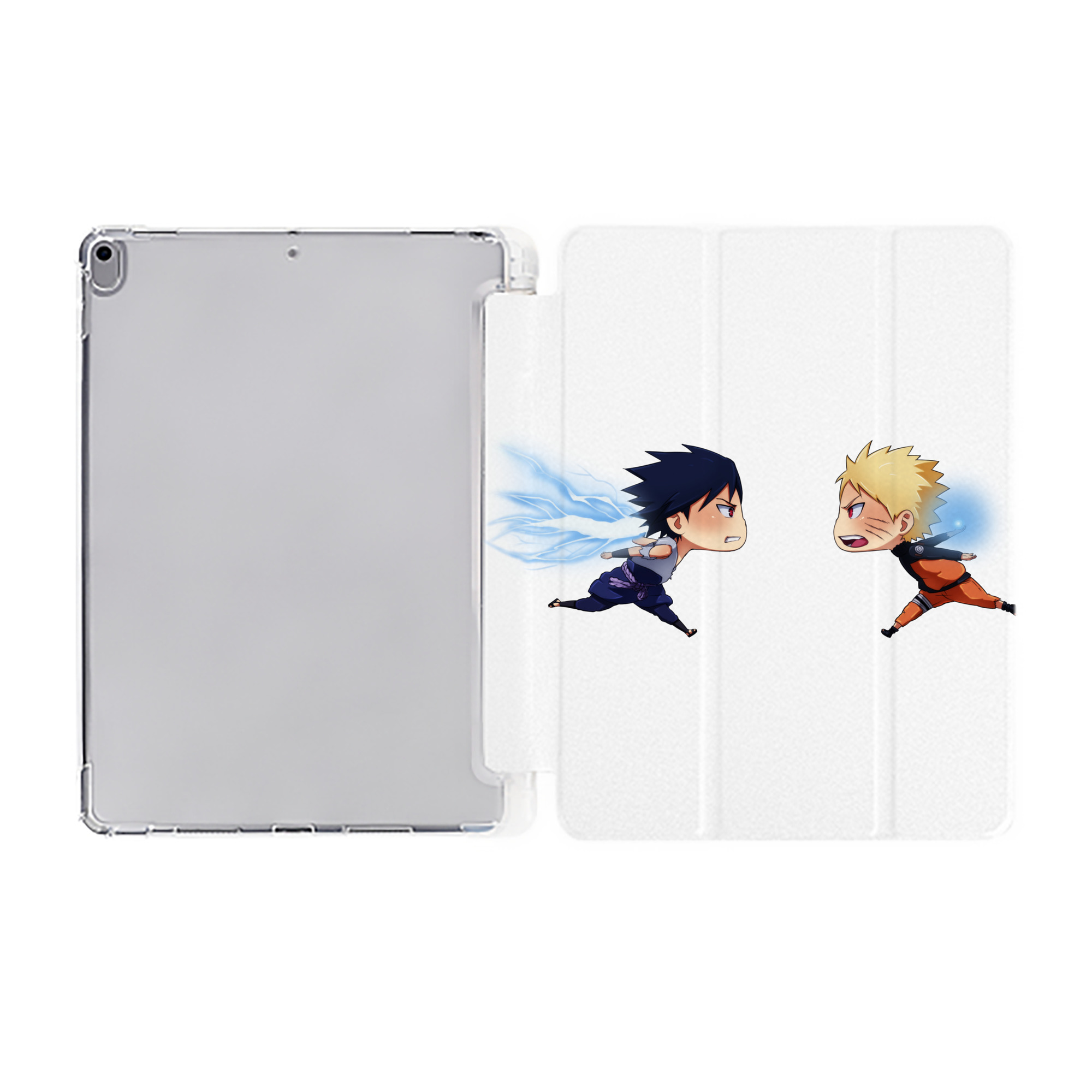 （画像用） NARUTO -ナルト- うずまき ナルト Uzumaki Naruto IPad ケース ペン収納付き 三つ折りスタンド PUレザー×シリコン 対応機種9.5/10.5/10.9インチ